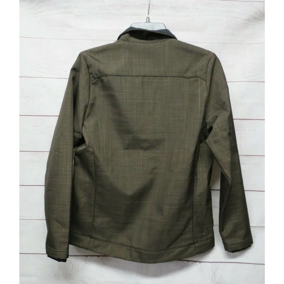 NWOT Tri-Mountain Gold XS Ladies Brown Zip Up Lined Coat Jacket NEW - Picture 6 of 8